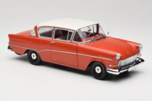 Opel Rekord P1 Roșu Minichamps 1:18 180043201 Metal - imaginea 6 din 8