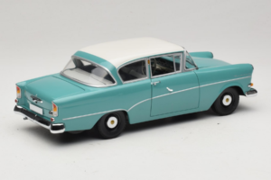 Opel Rekord P1 Albastru Turcoaz Minichamps 1:18 180043200 Metal - imaginea 3 din 8
