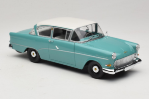 Opel Rekord P1 Albastru Turcoaz Minichamps 1:18 180043200 Metal - imaginea 6 din 8
