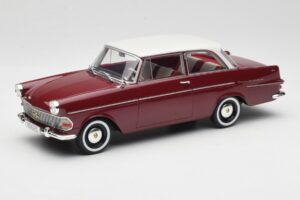 Opel Rekord P2 Roșu Închis & Alb BoS Models 1:18 BOS415 Rășină