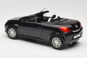 Opel Tigra TwinTop B Negru Norev 1:18 183600 Metal - imaginea 7 din 8
