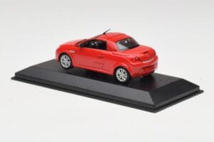 Opel Tigra TwinTop Magma Roșu Minichamps 1:43 B24910027T Metal - imaginea 3 din 4