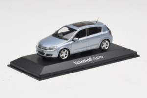 Opel Astra H Blue Metallic Minichamps 1:43 ASTRA004 Metal - imaginea 2 din 4