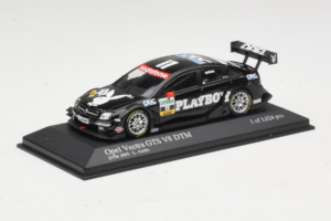 Opel Vectra GTS V8 #11 Playboy L. Aiello DTM 2005 Minichamps 1:43 436054611 Metal - imaginea 2 din 4