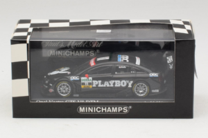 Opel Vectra GTS V8 #11 Playboy L. Aiello DTM 2005 Minichamps 1:43 436054611 Metal - imaginea 4 din 4