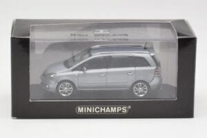 Opel Zafira A OPC Light Blue Metallic Minichamps 1:43 ZAFIRA001 Metal - imaginea 4 din 4