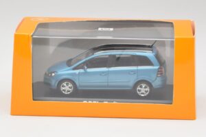 Opel Zafira A Star Albastru Minichamps 1:43 B24910027Z Metal - imaginea 4 din 4