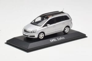 Opel Zafira B Argintiu Minichamps 1:43 1799109 Metal - imaginea 2 din 4