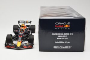 Oracle Red Bull Racing RB18 #11 S. Perez Miami GP 2022 Minichamps 1:18 110220511 Metal - imaginea 6 din 6