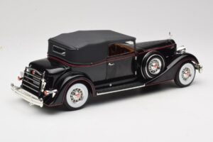 Packard Cabriolet Negru Anson 1:18 30397 Metal - imaginea 3 din 8
