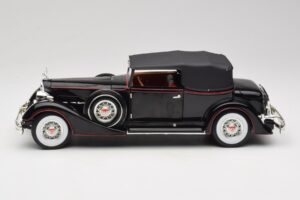 Packard Cabriolet Negru Anson 1:18 30397 Metal - imaginea 4 din 8