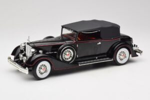Packard Cabriolet Negru Anson 1:18 30397 Metal