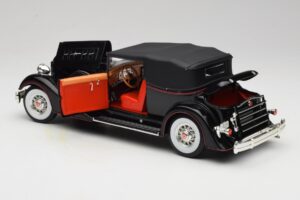 Packard Cabriolet Negru Anson 1:18 30397 Metal - imaginea 5 din 8