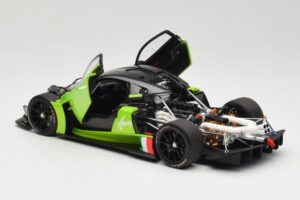 Pagani Huayra R Verde LCD 1:18 LCD18012-GR Metal - imaginea 5 din 8