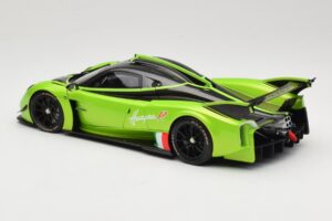 Pagani Huayra R Verde LCD 1:18 LCD18012-GR Metal - imaginea 7 din 8
