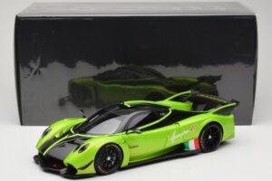 Pagani Huayra R Verde LCD 1:18 LCD18012-GR Metal - imaginea 8 din 8