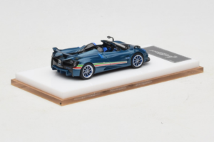 Pagani Huayra Tricolore Roadster Albastru Henson & Heaven 1:64 PHTRB01 Rășină - imaginea 3 din 8