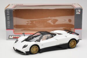 Pagani Zonda F Alb Mondo Motors 1:18 157655 Metal - imaginea 8 din 8
