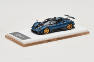 Pagani Zonda Tricolore Exposed Carbon Albastru Henson & Heaven 1:64 PZTECB01 Metal - imaginea 2 din 7