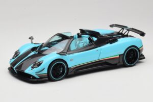Pagani Zonda Uno Carbon Albastru Deschis Almost Real 1:18 850630001 Metal