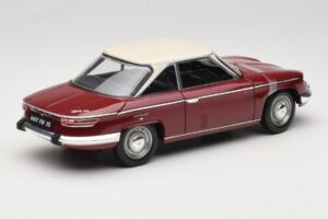 Panhard 24 CT Roșu Solido 1:18 1832500 Metal - imaginea 3 din 8