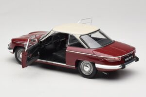 Panhard 24 CT Roșu Solido 1:18 1832500 Metal - imaginea 5 din 8