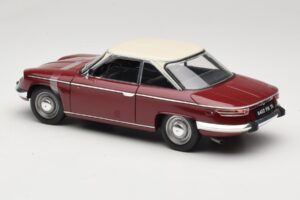Panhard 24 CT Roșu Solido 1:18 1832500 Metal - imaginea 7 din 8