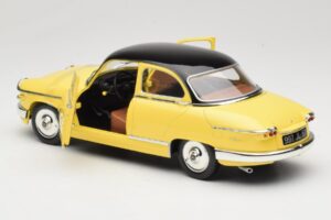 Panhard PL17 Galben Solido 1:18 8173 Metal - imaginea 5 din 8