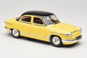 Panhard PL17 Galben Solido 1:18 8173 Metal - imaginea 6 din 8