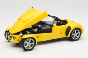 Panoz AIV Roadster Galben AUTOart 1:18 78213 Metal - imaginea 2 din 8