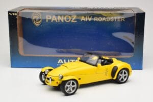 Panoz AIV Roadster Galben AUTOart 1:18 78213 Metal - imaginea 8 din 8