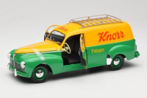 Peugeot 203 Break Tole Knorr Solido 1:18 8426 Metal - imaginea 2 din 8