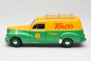 Peugeot 203 Break Tole Knorr Solido 1:18 8426 Metal - imaginea 4 din 8