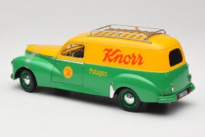 Peugeot 203 Break Tole Knorr Solido 1:18 8426 Metal - imaginea 7 din 8