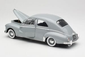 Peugeot 203 Gris Clair Solido 1:18 8145 Metal - imaginea 5 din 8