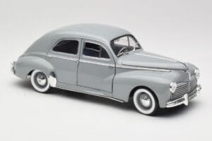 Peugeot 203 Gris Clair Solido 1:18 8145 Metal - imaginea 6 din 8