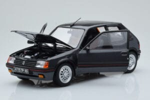 Peugeot 205 GTi 1.6 Graphite Gri Norev 1:18 184845 Metal - imaginea 2 din 8