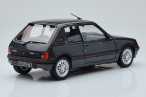 Peugeot 205 GTi 1.6 Graphite Gri Norev 1:18 184845 Metal - imaginea 3 din 8