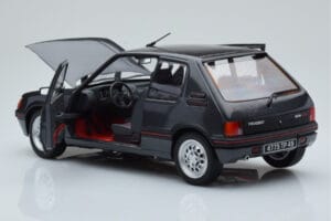 Peugeot 205 GTi 1.6 Graphite Gri Norev 1:18 184845 Metal - imaginea 5 din 8