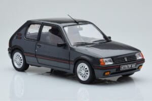 Peugeot 205 GTi 1.6 Graphite Gri Norev 1:18 184845 Metal - imaginea 6 din 8