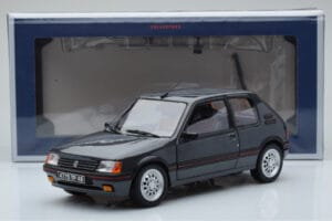 Peugeot 205 GTi 1.6 Graphite Gri Norev 1:18 184845 Metal - imaginea 8 din 8