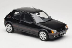 Peugeot 205 GTI 1.9 Negru Norev 1:18 184854 Metal - imaginea 6 din 8