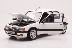 Peugeot 205 GTi 1.9 Meije Alb Norev 1:18 184842 Metal - imaginea 2 din 8