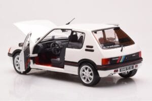 Peugeot 205 GTi 1.9 Meije Alb Norev 1:18 184842 Metal - imaginea 5 din 8