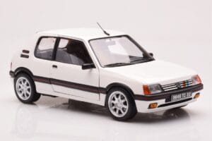 Peugeot 205 GTi 1.9 Meije Alb Norev 1:18 184842 Metal - imaginea 6 din 8