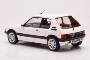 Peugeot 205 GTi 1.9 Meije Alb Norev 1:18 184842 Metal - imaginea 7 din 8