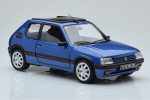 Peugeot 205 GTi 1.9 Cu Trapă Miami Albastru Norev 1:18 184844 Metal - imaginea 6 din 8
