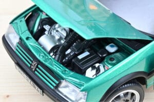 Peugeot 205 GTi Griffe Cu Trapă Verde Norev 1:18 184847 Metal - imaginea 3 din 3