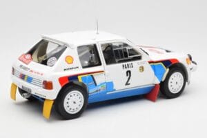 Peugeot 205 T16 #2 A. Vatanen / T. Harryman Rally Monte Carlo 1985 Norev 1:18 184864 Metal - imaginea 3 din 8