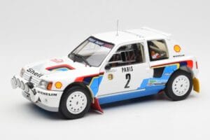Peugeot 205 T16 #2 A. Vatanen / T. Harryman Rally Monte Carlo 1985 Norev 1:18 184864 Metal